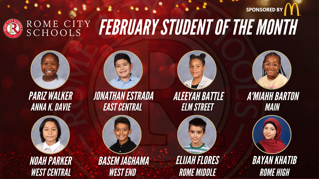 February students of the month