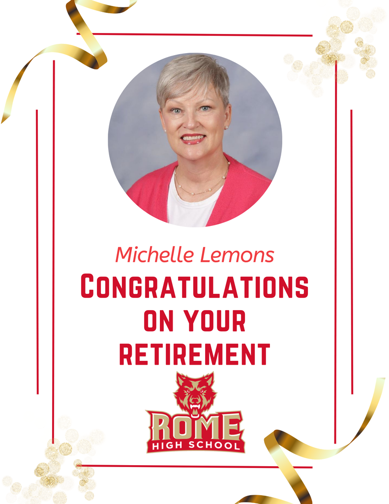 Michelle Lemons - Congratulation of your retirement
