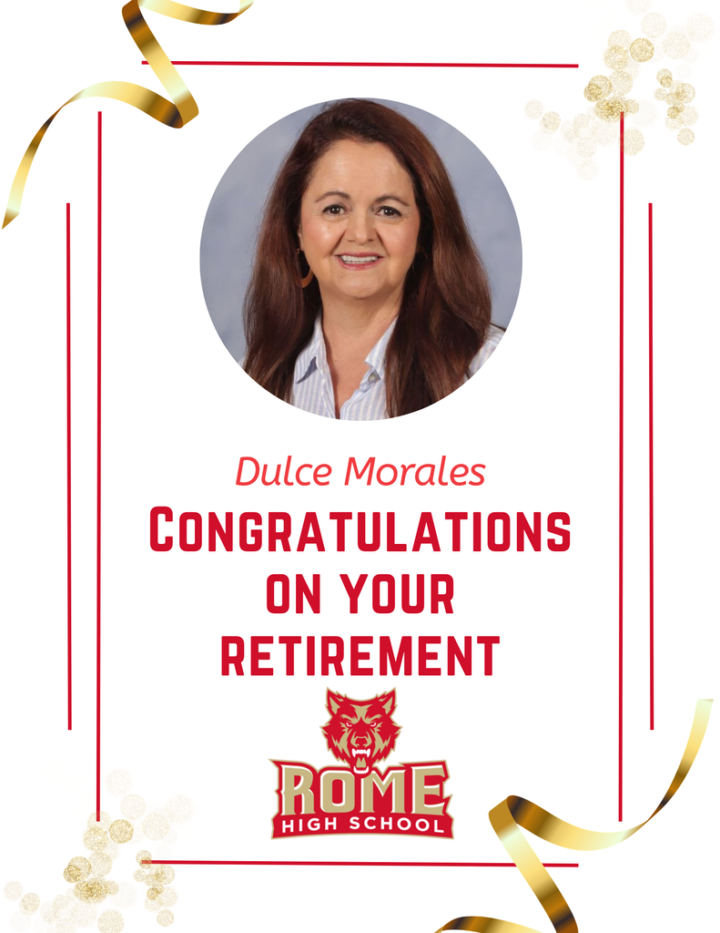 Dulce Morales - Congratulation of your retirement