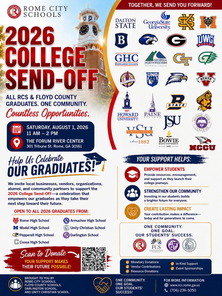 2026 College Send-off information