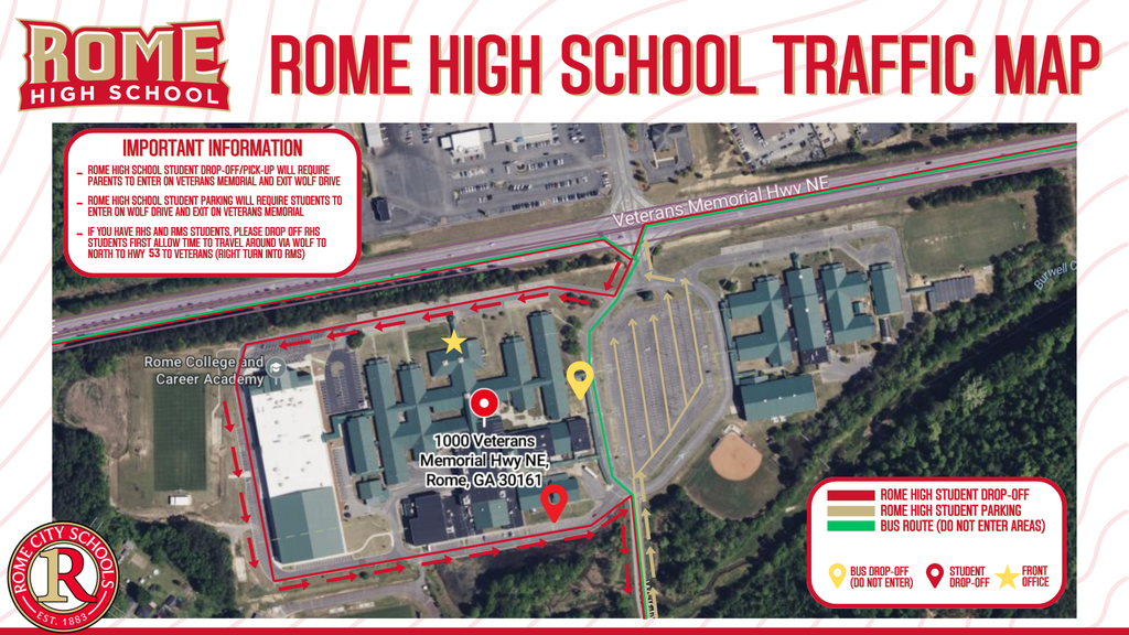 RHS traffic pattern for morning and afternoon