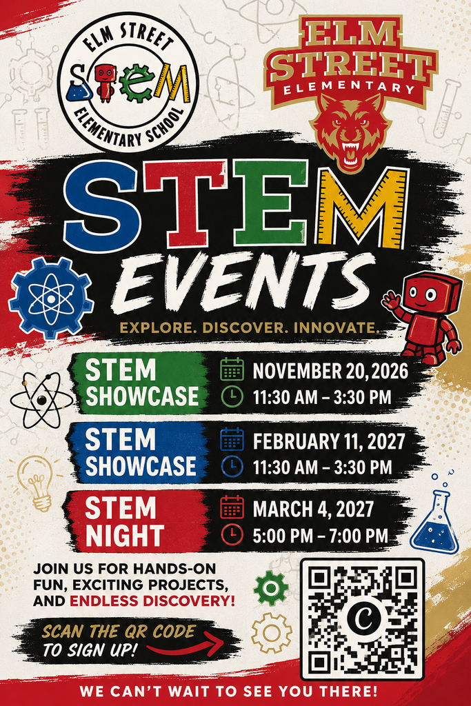 flyer with stem events and dates