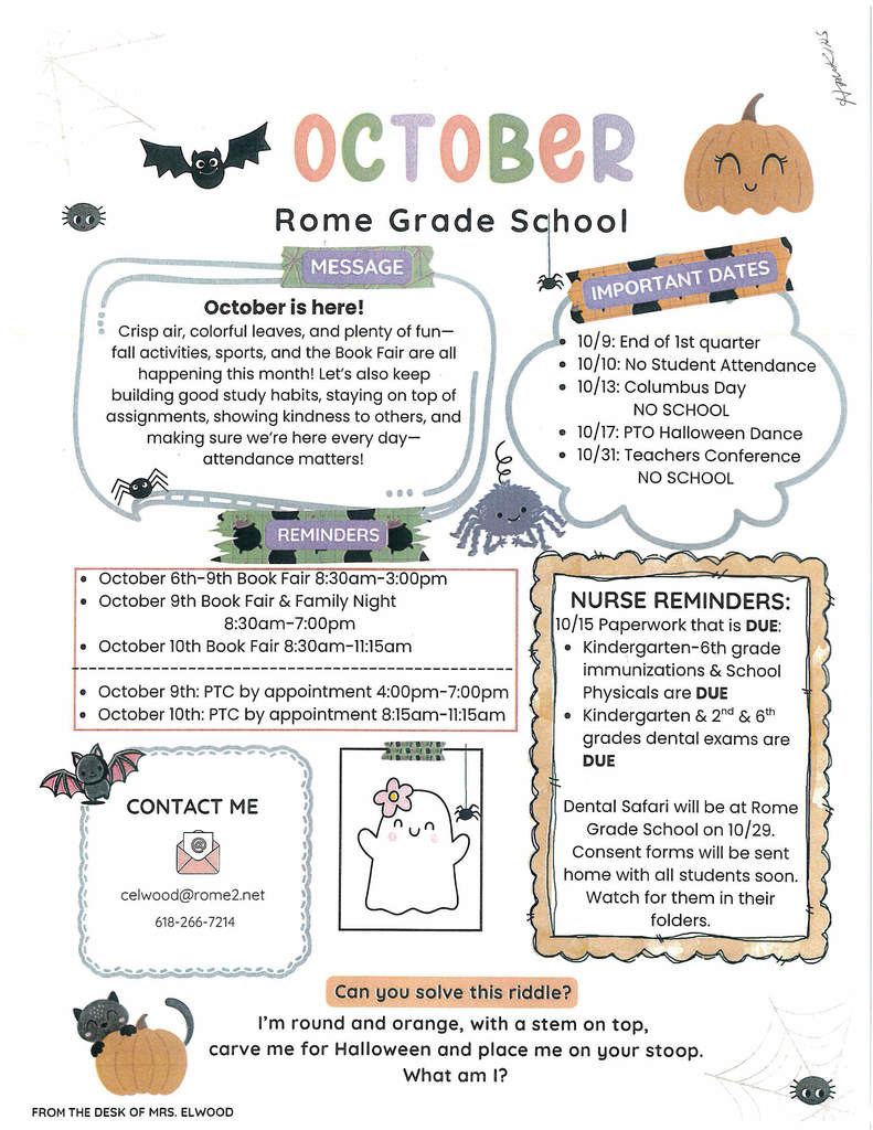 oct newsletter
