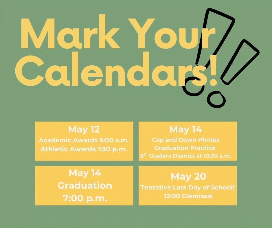 Important May Dates
