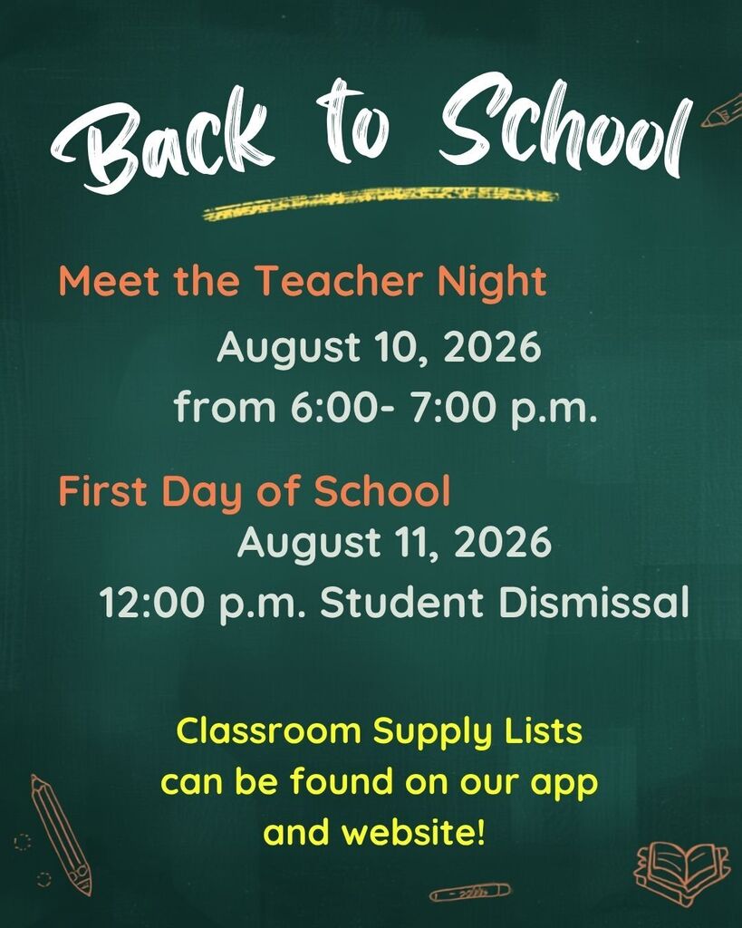 back to school dates