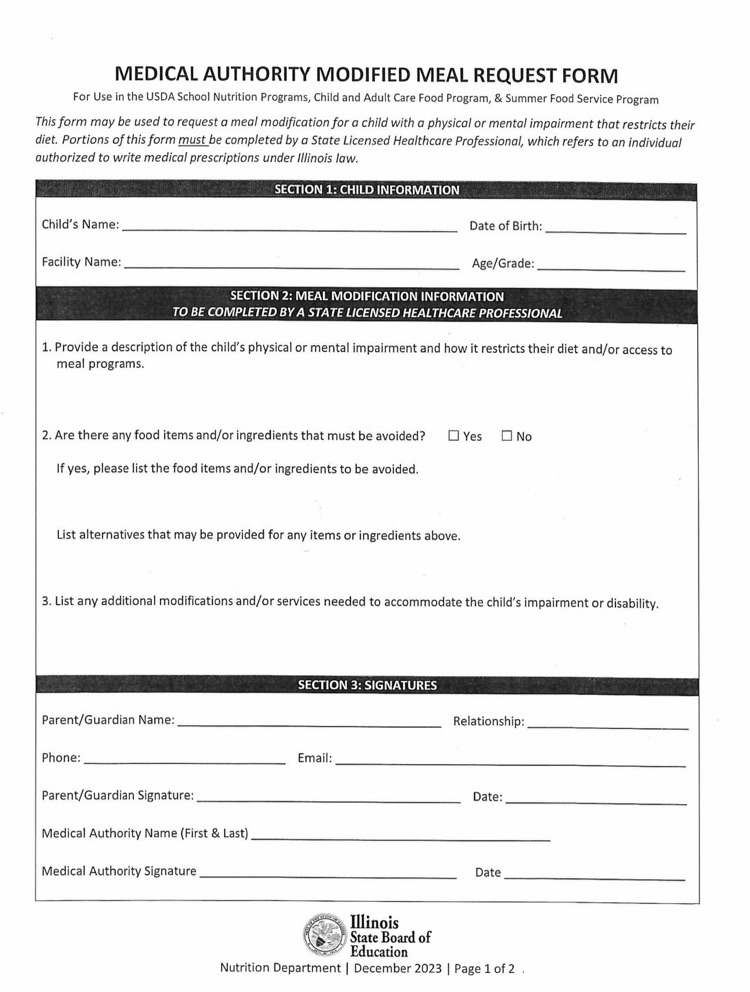 nurse form