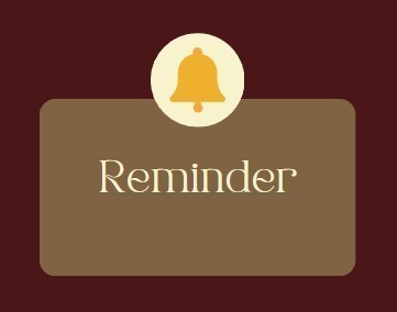Reminder 