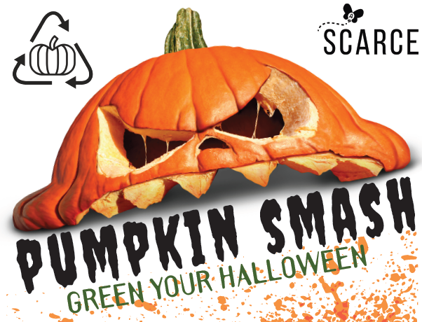 SCARCE Pumpkin Smash Green your Halloween 