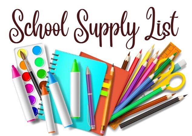 School Supply List