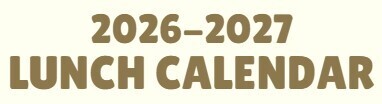 2026-2027 Lunch Calendar