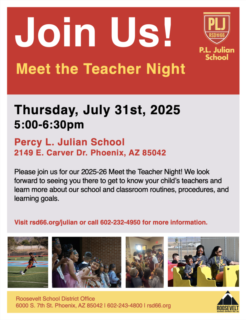 Join us for Meet the Teacher Night