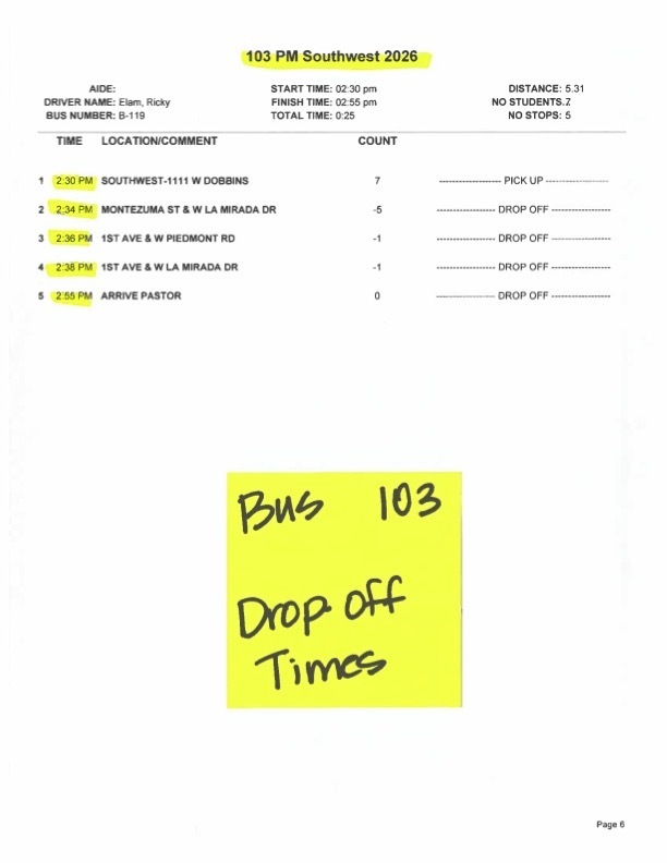 Bus 103.DO