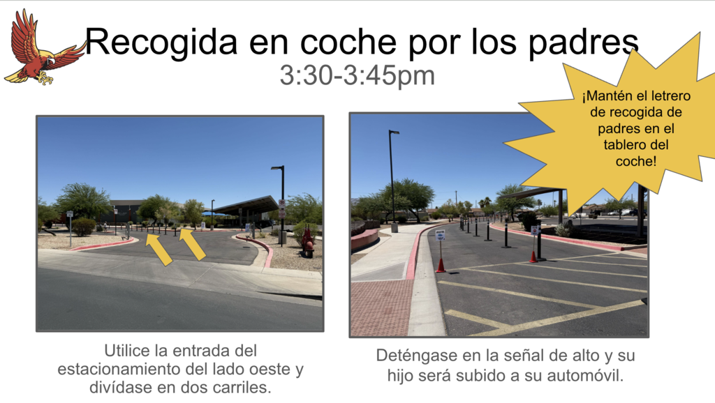 Recogida en coche