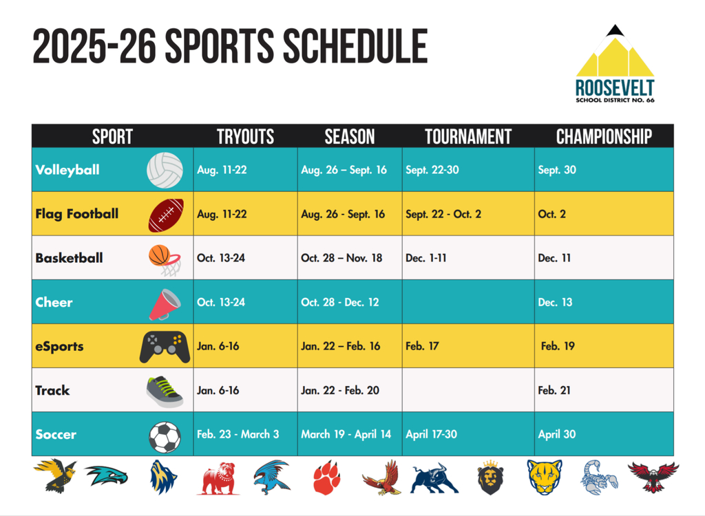25/26Sports Schedule