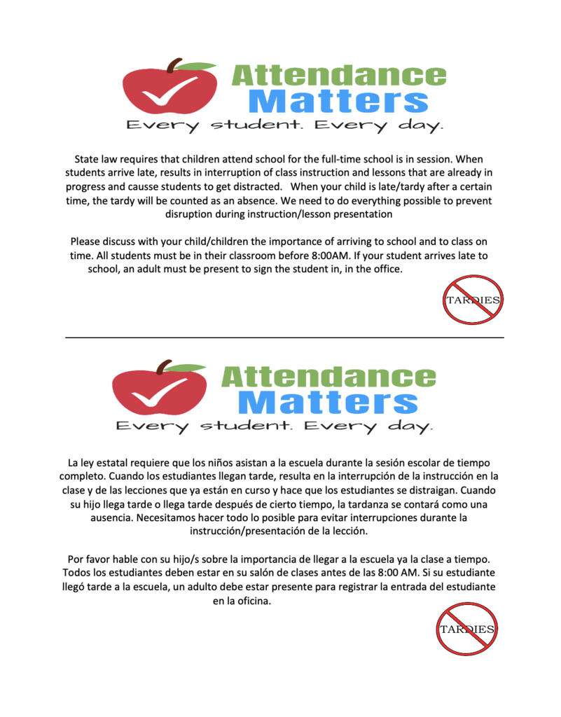 attendance matters