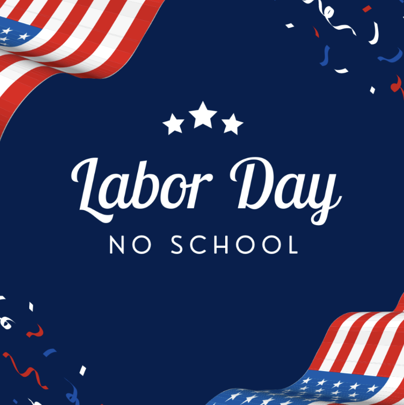 No School-Labor Day