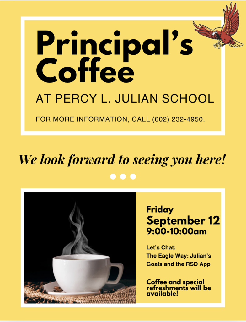 Principal's coffee