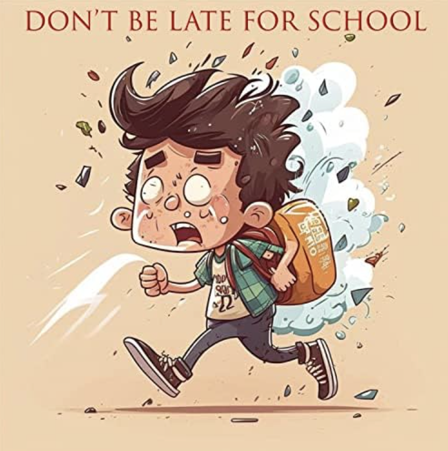dont be late for school 