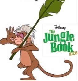 Animated monkey from Disneys the jungle book