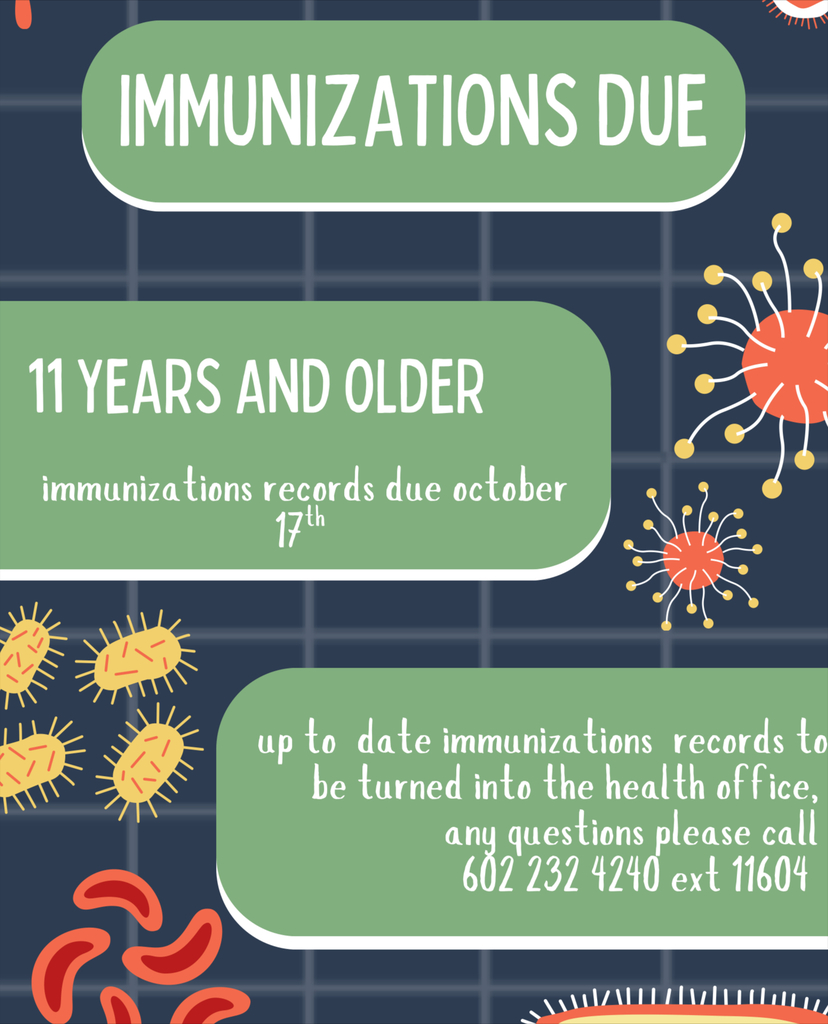 Immunizations Due