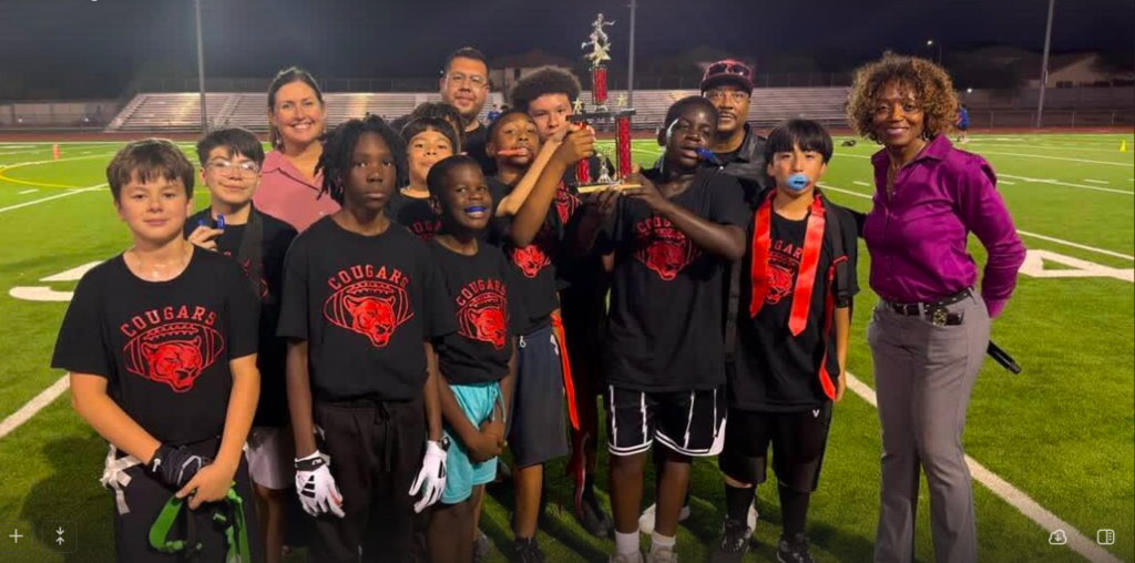 Boys Flag Football gets 2nd place