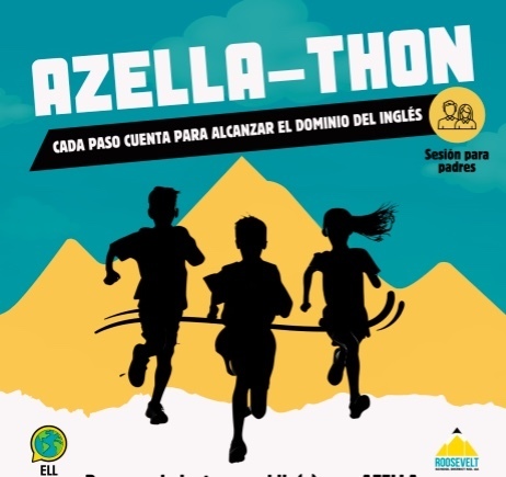 Flyer for families inviting them to AZELLA Marathon with a phrase that states each step counts to reach the dominate english. RSD Logo Shadow of three kids running with the shaow of and orange mountain in the background. Preparing Your Child for AZELLA Together Join us for a parent session where you'll learn simple ways to support your child at home as they prepare for the AZELLA exam. You'll also enjoy a Day of the Dead Altar, pan de muerto (bread of the dead), and the chance to win raffle prizes. Each family will receive free bilingual resources, including books and school dictionaries in their language. October 23 / District Board Room / 9:00 - 10:30 am