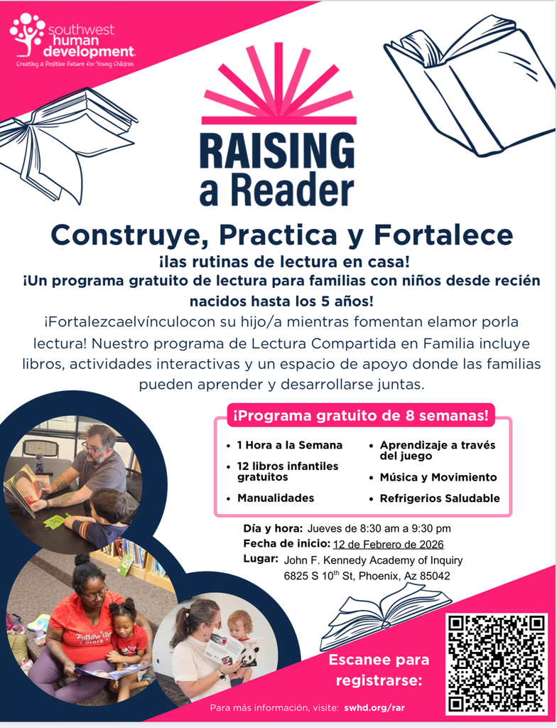 Raising A Reader Spanish Flyer