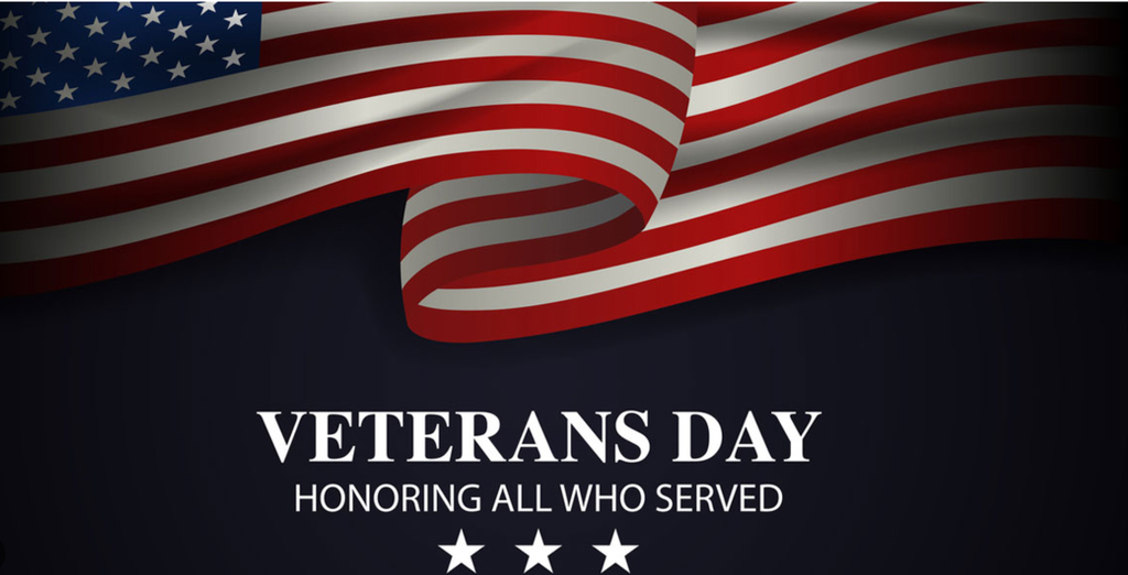VETERANS DAY November 11th, No school