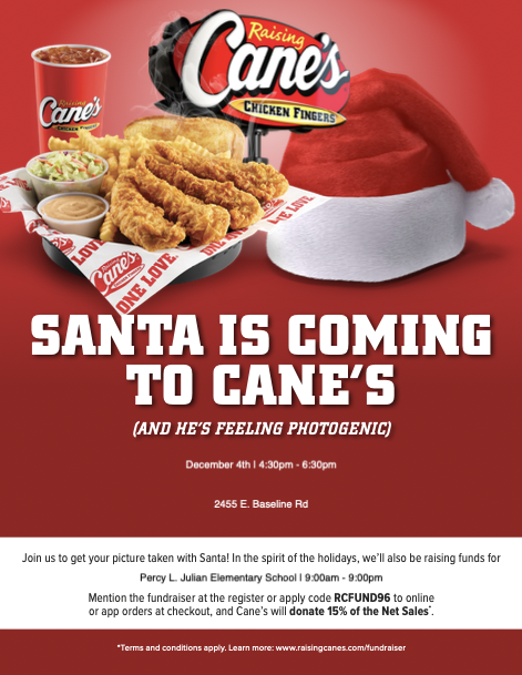 Raising Cane's Fundraiser