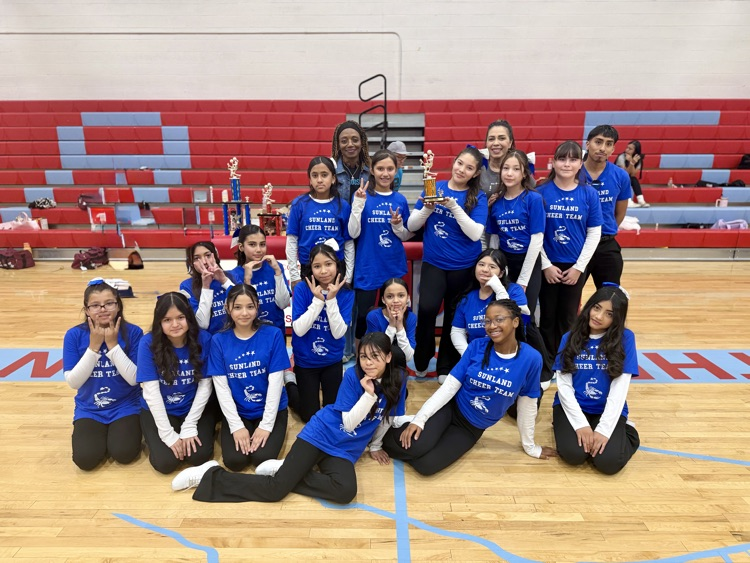 The Sunland Cheer Team