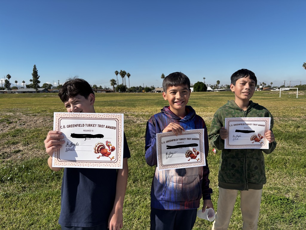 1st place in the middle