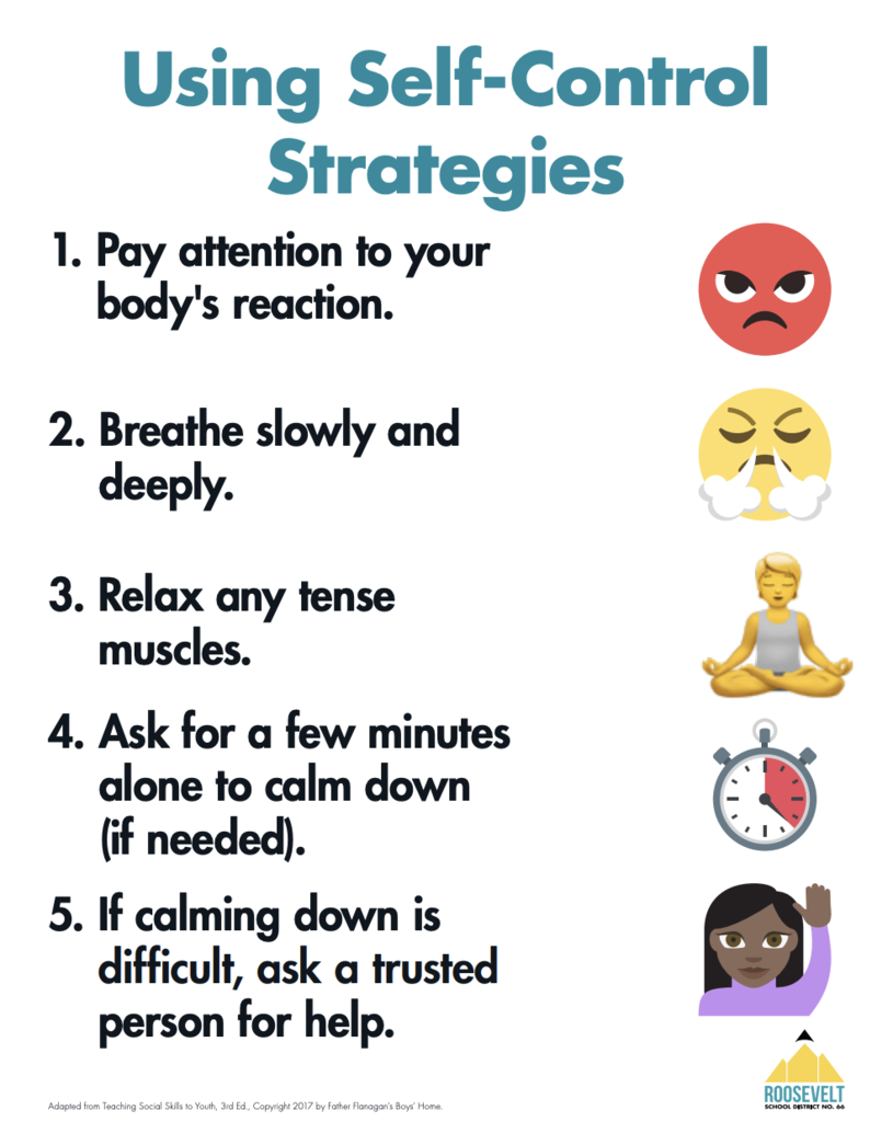 Using Self-Control Strategies