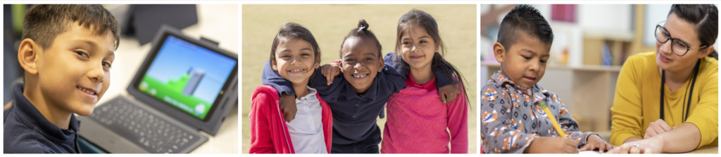 photo of school children