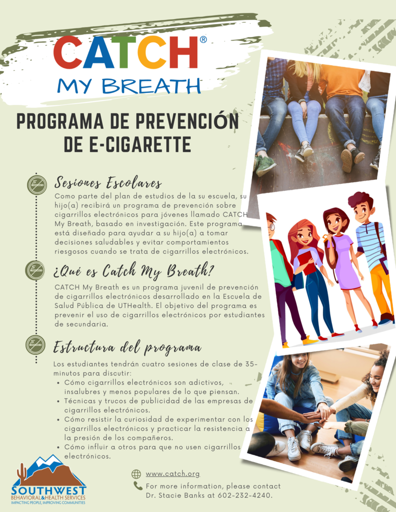 Cath My Breath Spanish