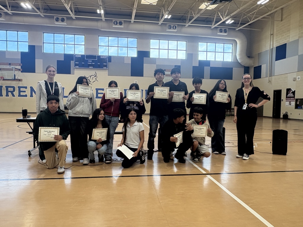 7th Grade Perfect Attendance Winners