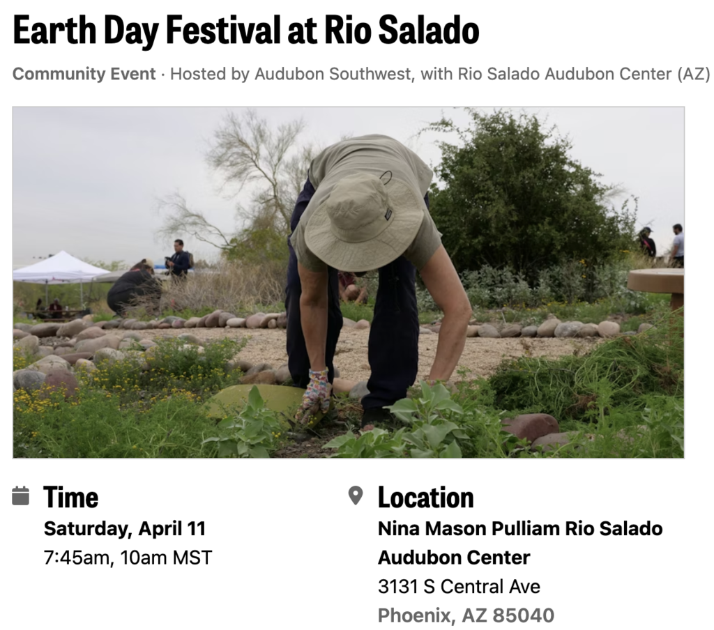 Earth Day Festival at Rio Salado