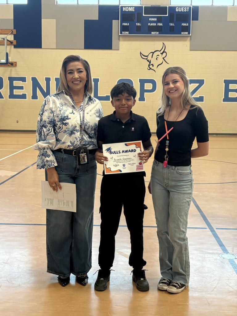 Ms. Miller and Ms. Brink with Bulls Winner