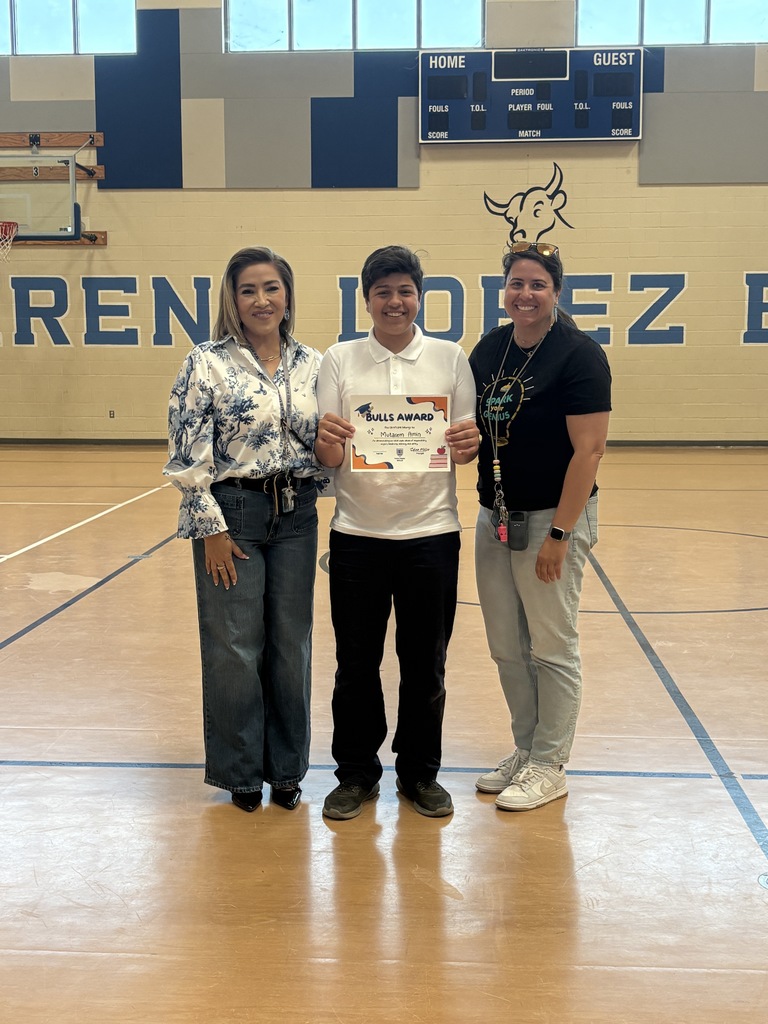 Ms. Miller and Ms. Glaviano with Bulls Winner