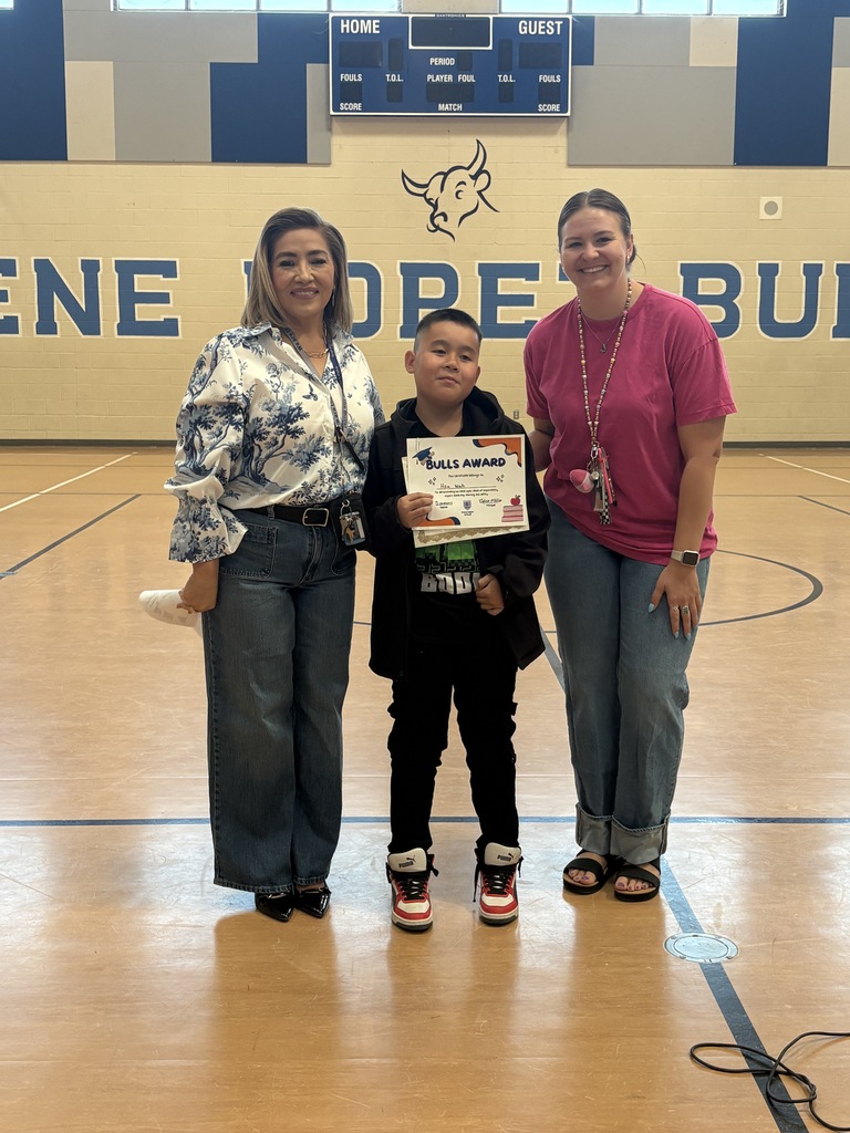 Mrs. Miller and Ms. Simmons with Bulls Winner