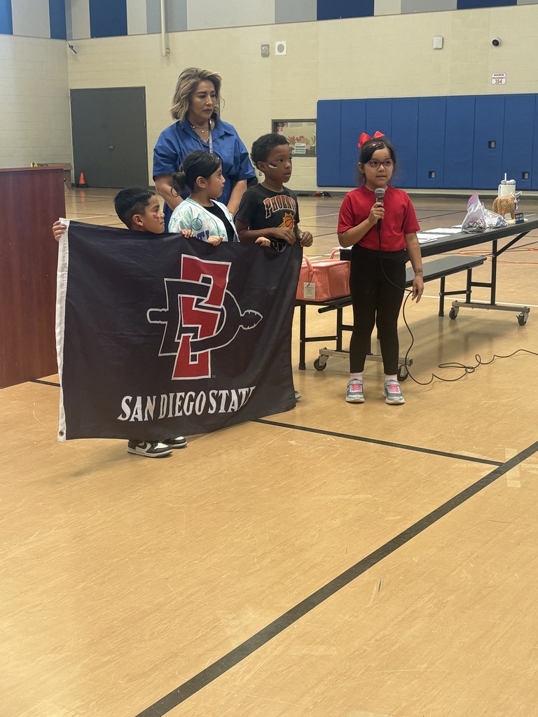 Ms. Callero's class representing SDSU