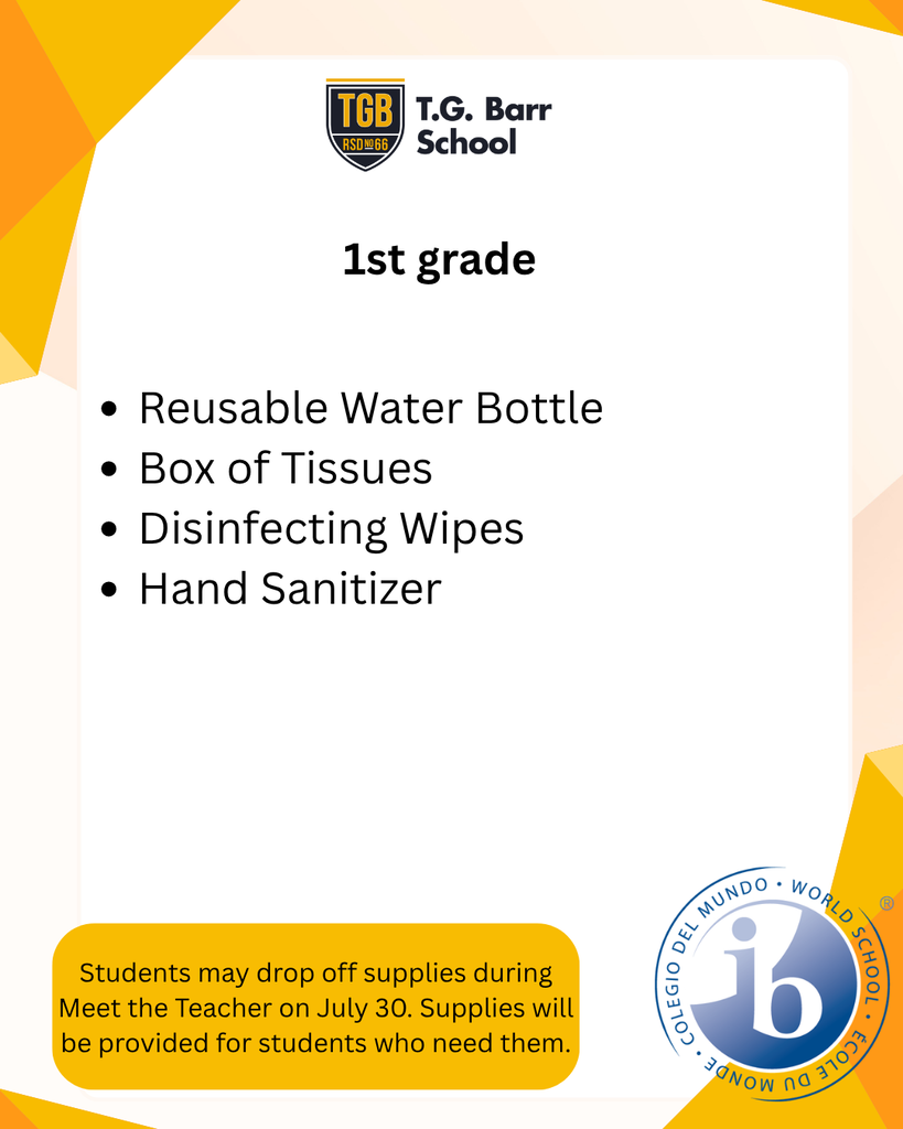 supply list