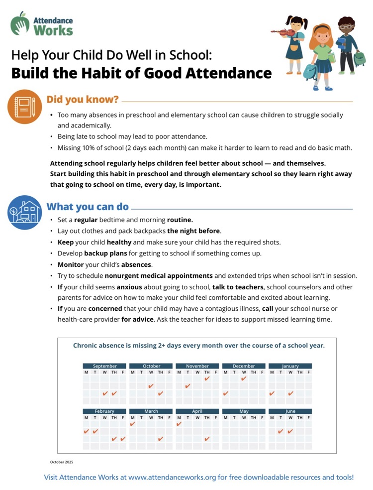 Attendance Works flyer
