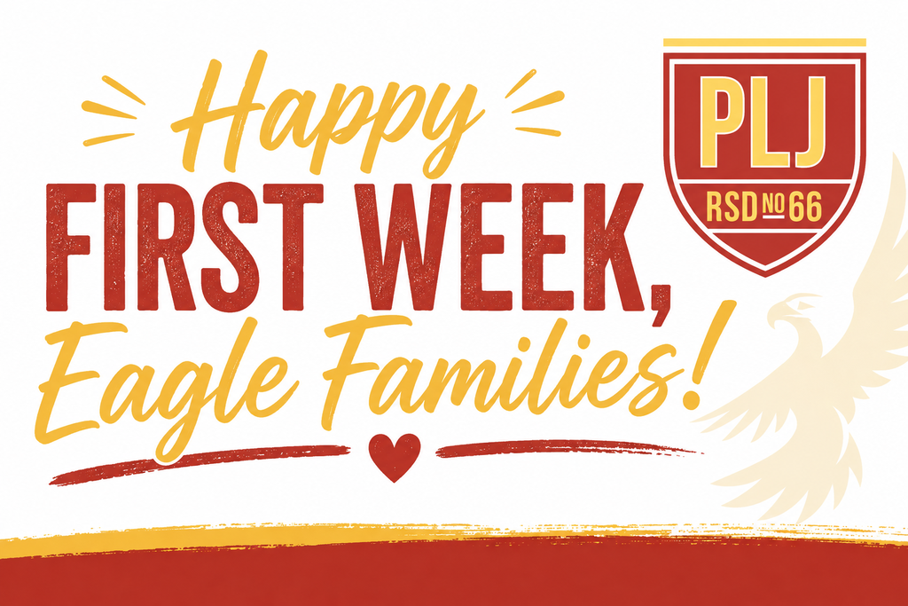 Happy First Week Eagle Families