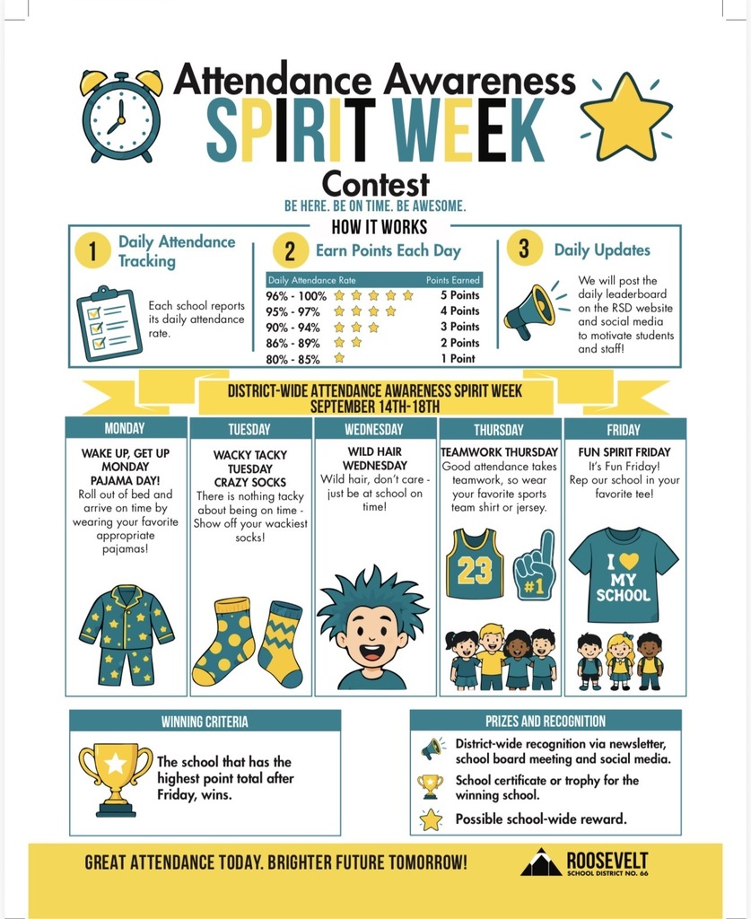 Eagles, it’s time to SHOW YOUR SPIRIT! Spirit Week is coming! Get ready to dress up, have fun, and bring ALL the school spirit