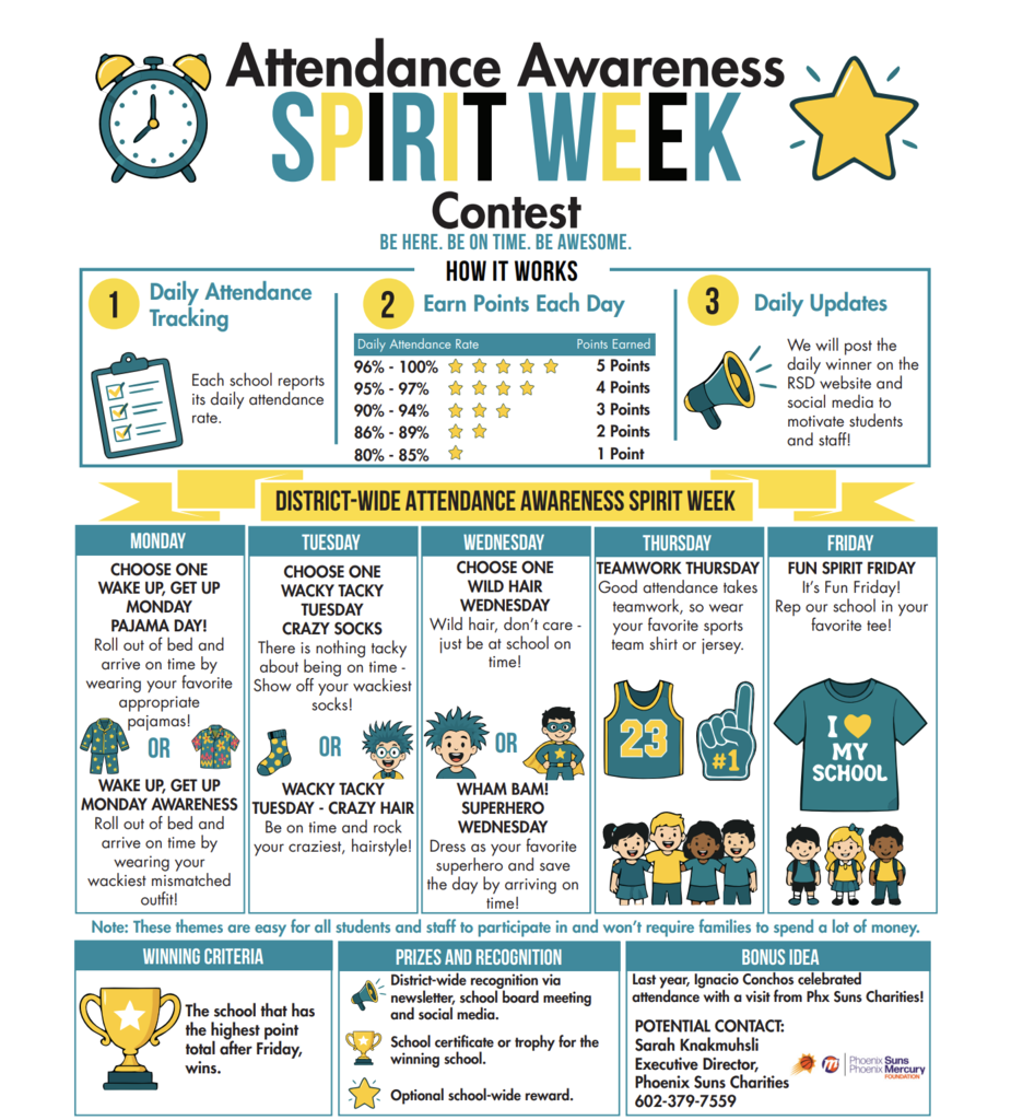 Attendance Spirit Week