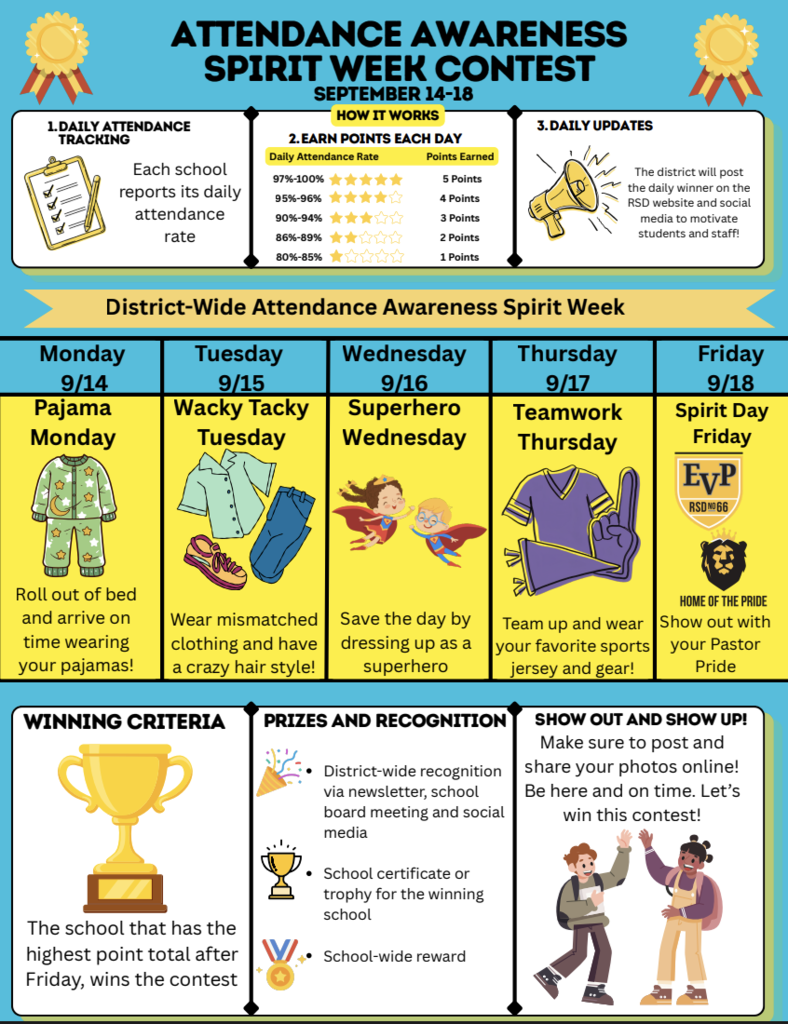 Spirit Week Flyer