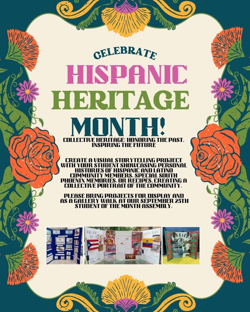 Hispanic Heritage Month!