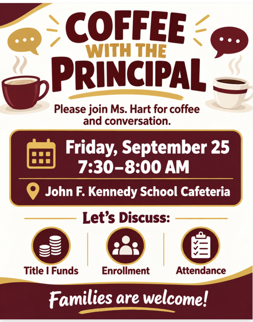 Coffee with the Prinicpal