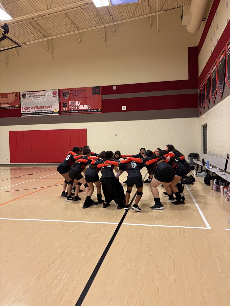 Volleyball girls hugging in a circle