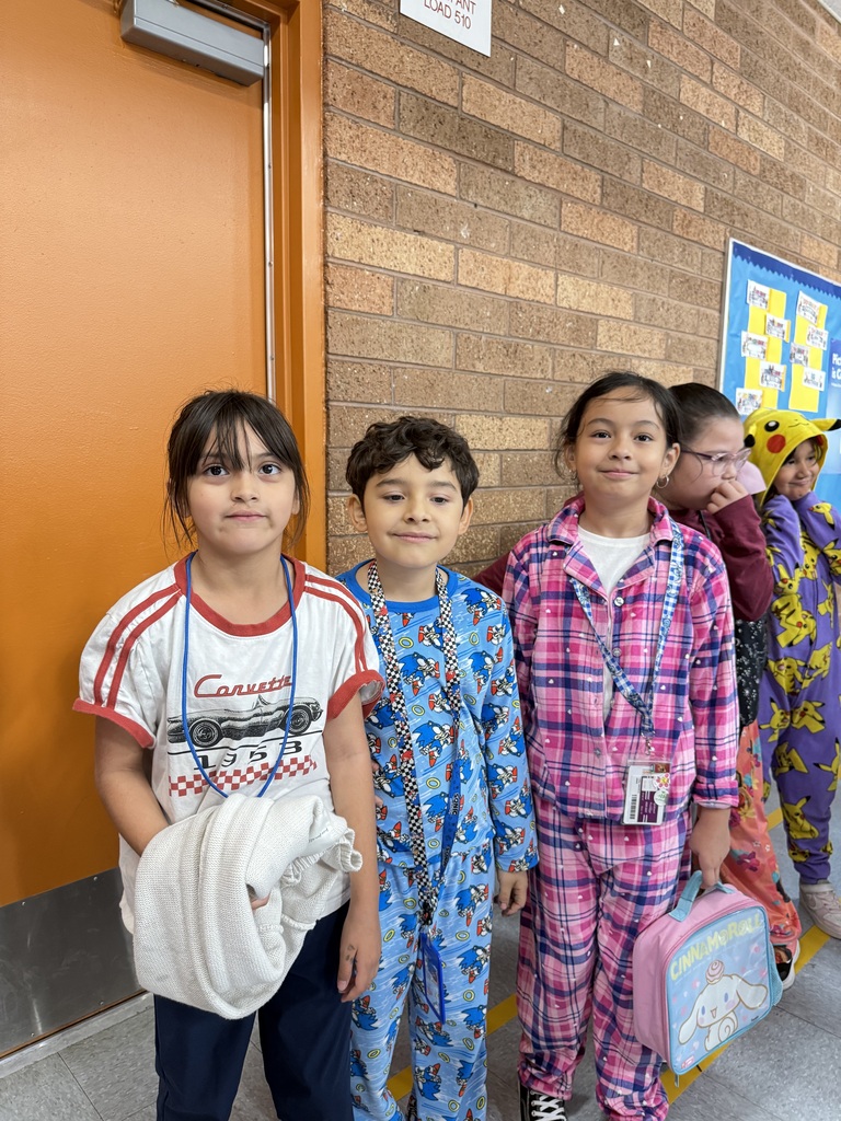 2nd Grade in pajamas